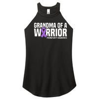 Grandma of a Warrior NICU Prematurity Awareness Women's Perfect Tri Rocker Tank