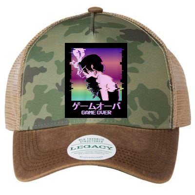 Game Over Anime Legacy Tie Dye Trucker Hat