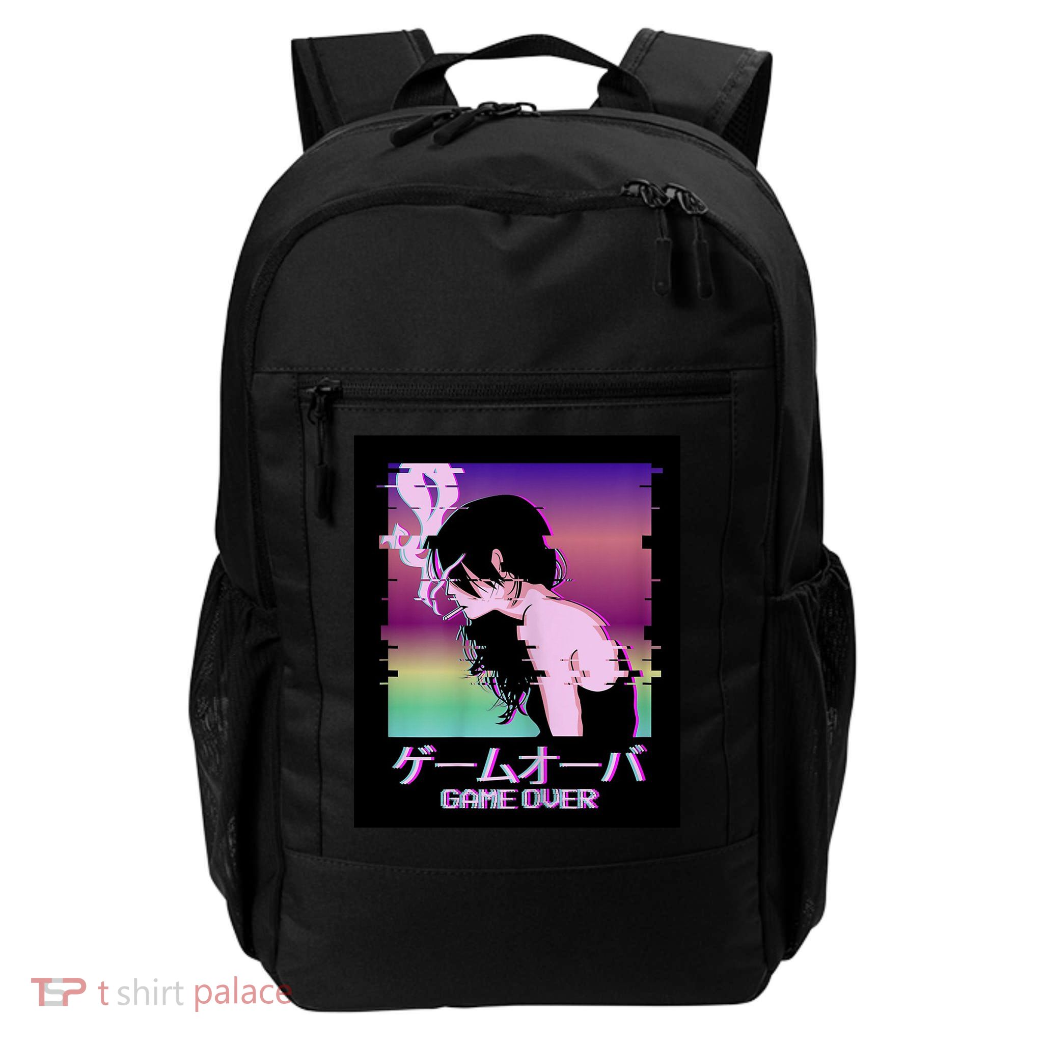 Game Over Anime Daily Commute Backpack