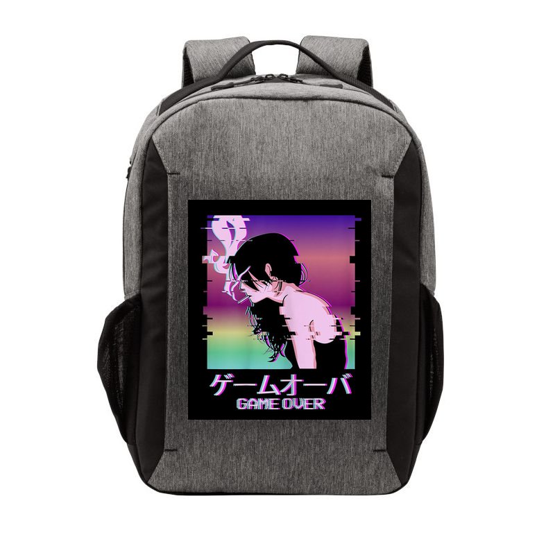 Game Over Anime Vector Backpack