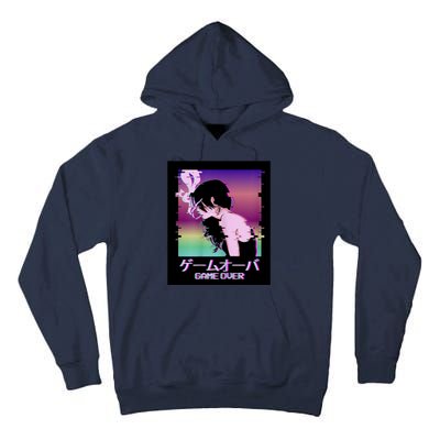 Game Over Anime Tall Hoodie