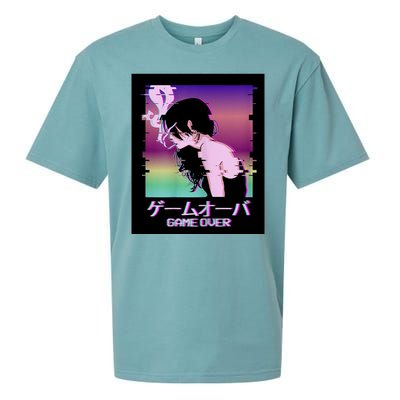 Game Over Anime Sueded Cloud Jersey T-Shirt