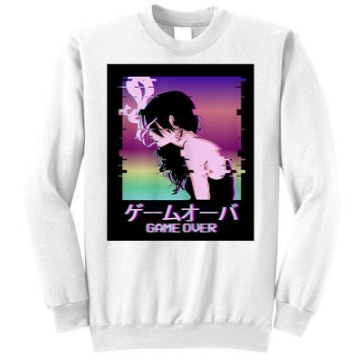 Game Over Anime Sweatshirt