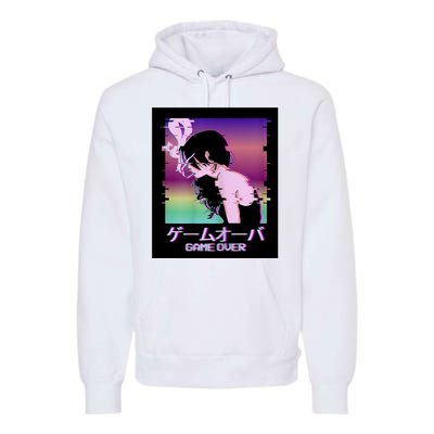 Game Over Anime Premium Hoodie