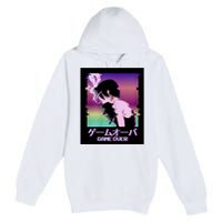 Game Over Anime Premium Pullover Hoodie