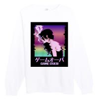 Game Over Anime Premium Crewneck Sweatshirt