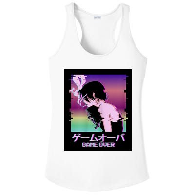 Game Over Anime Ladies PosiCharge Competitor Racerback Tank