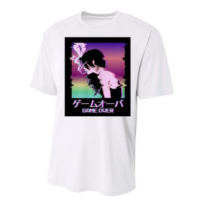 Game Over Anime Performance Sprint T-Shirt