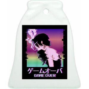 Game Over Anime Ceramic Bell Ornament