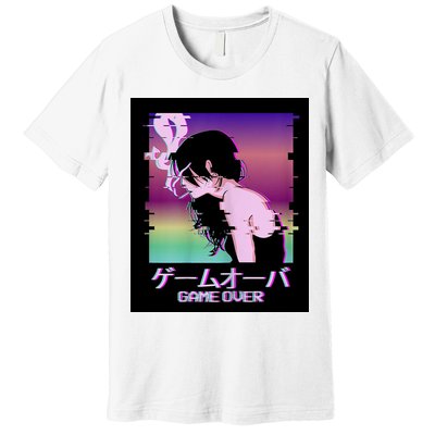Game Over Anime Premium T-Shirt