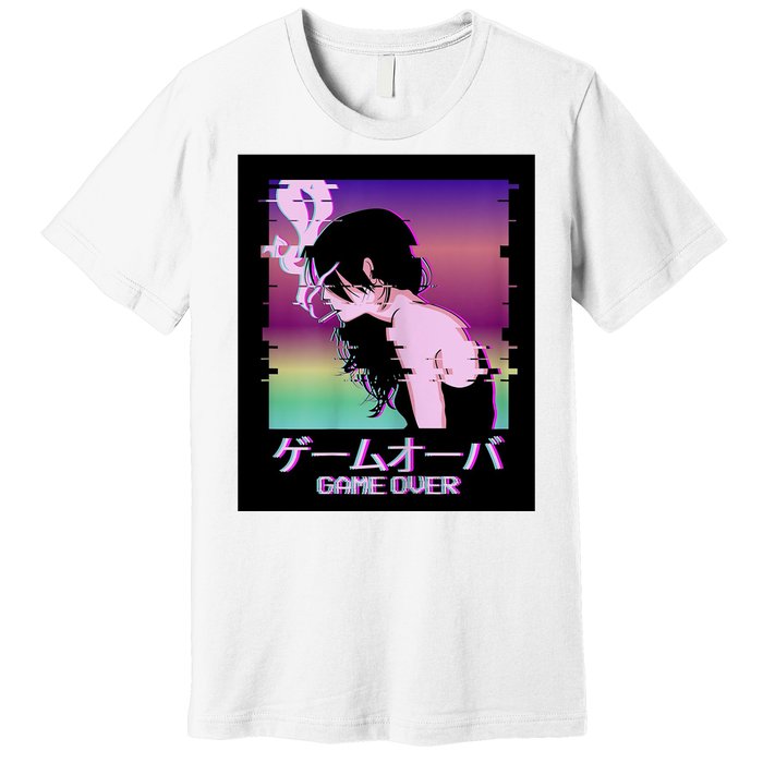 Game Over Anime Premium T-Shirt