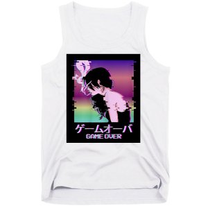 Game Over Anime Tank Top