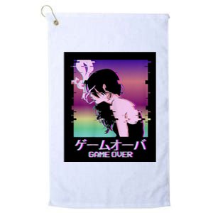 Game Over Anime Platinum Collection Golf Towel