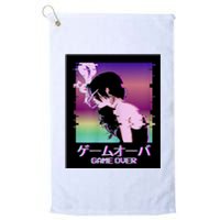 Game Over Anime Platinum Collection Golf Towel