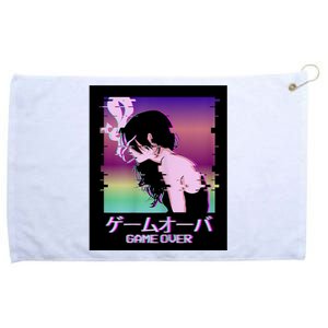 Game Over Anime Grommeted Golf Towel