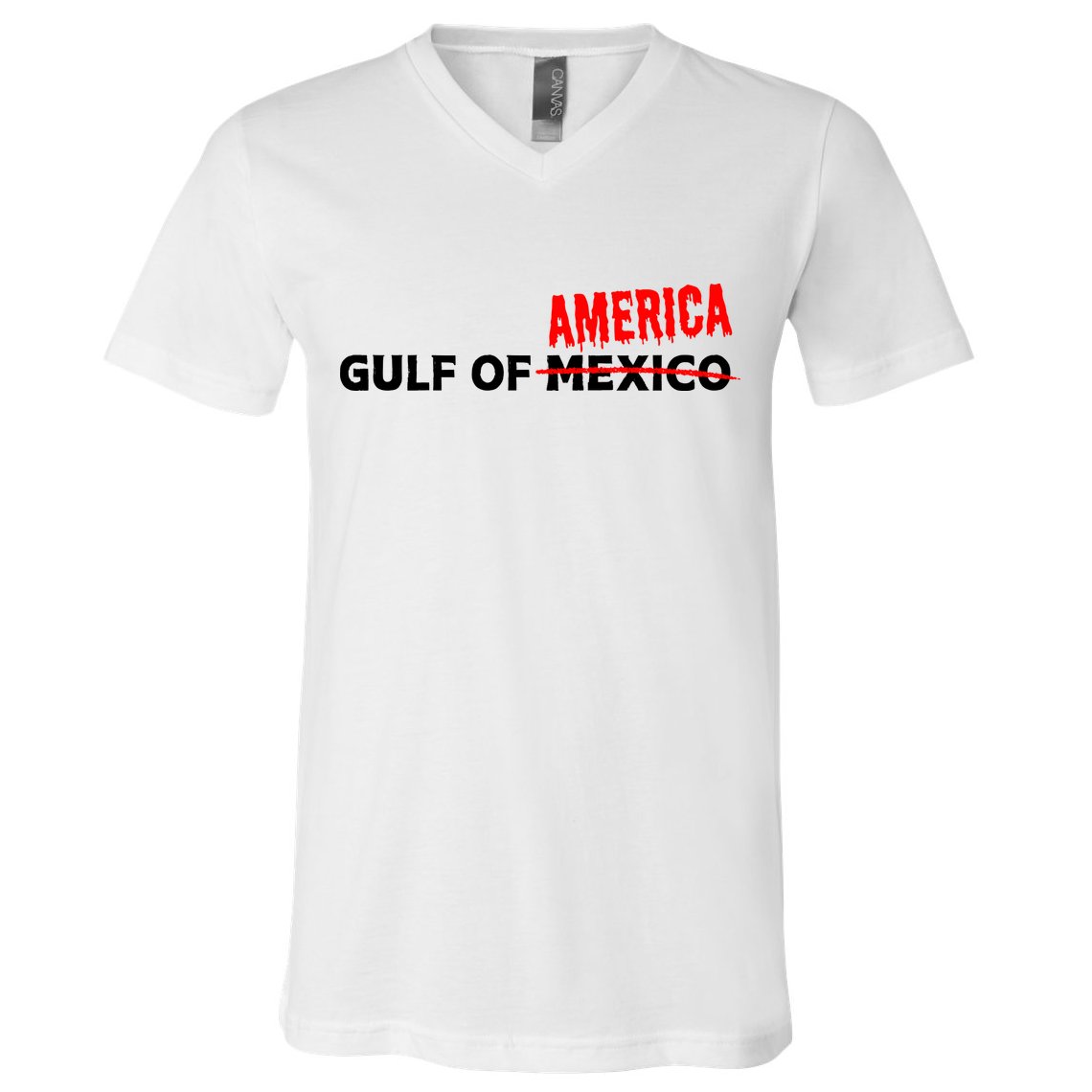 Gulf Of America! Trump / Vance V-Neck T-Shirt