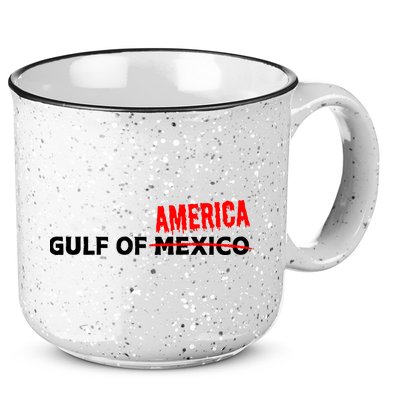 Gulf Of America! Trump / Vance 15oz Campfire Ceramic Mug