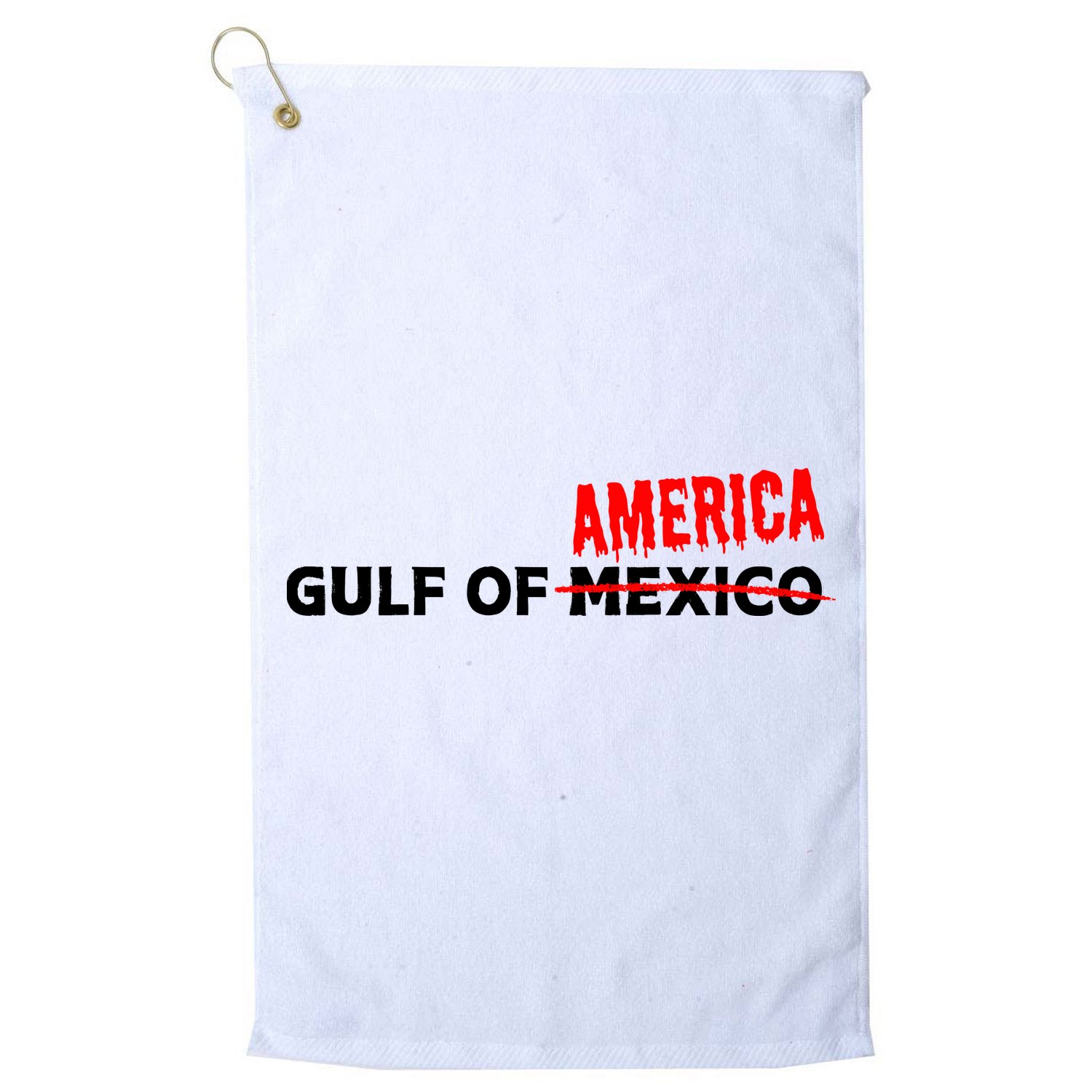 Gulf Of America! Trump / Vance Golf Towel