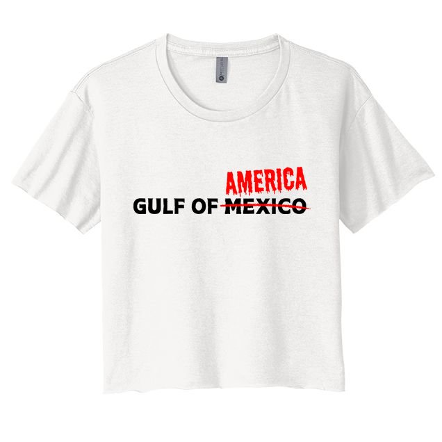 Gulf Of America! Trump / Vance Crop Top