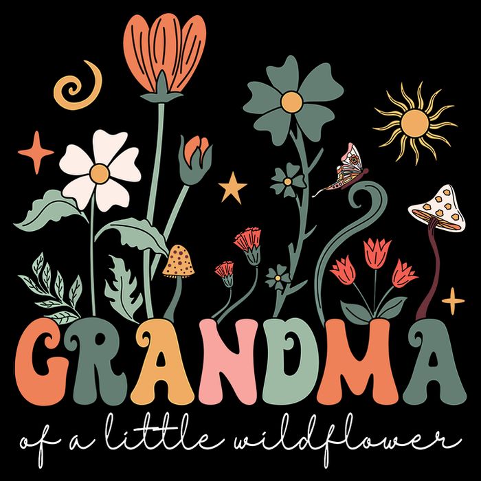 Grandma Of A Little Wildflower Family Matching City Backpack