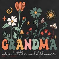 Grandma Of A Little Wildflower Family Matching 11oz C Handle Ceramic Mug