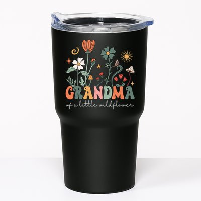 Grandma Of A Little Wildflower Family Matching Tumbler