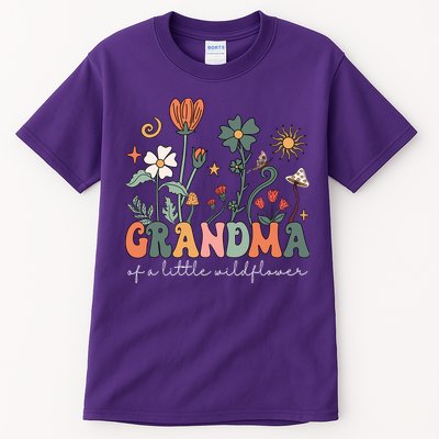 Grandma Of A Little Wildflower Family Matching Tall T-Shirt
