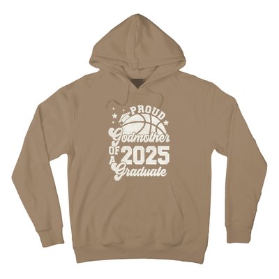 Godmother Of A 2025 Graduate Senior Graduation Basketball Hoodie