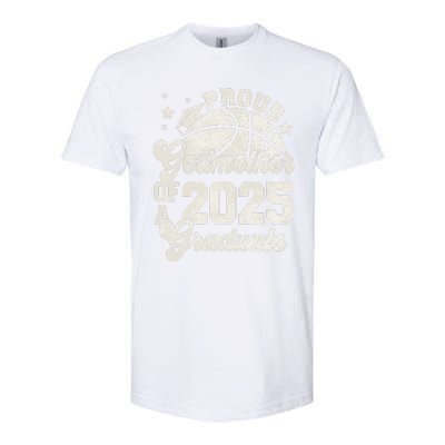 Godmother Of A 2025 Graduate Senior Graduation Basketball Softstyle CVC T-Shirt