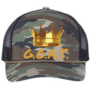 Greatest Of All Time GOAT Retro Rope Trucker Hat Cap