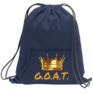 Greatest Of All Time GOAT Sweatshirt Cinch Pack Bag