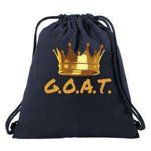 Greatest Of All Time GOAT Drawstring Bag