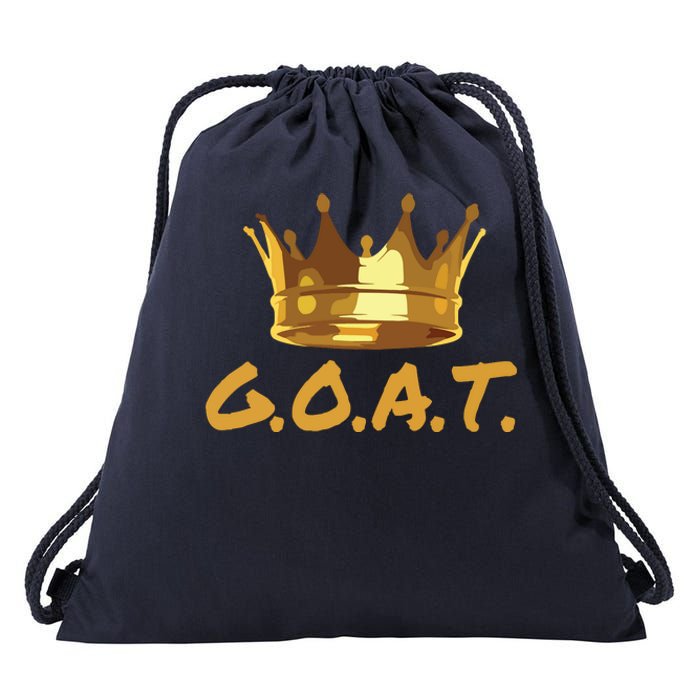 Greatest Of All Time GOAT Drawstring Bag