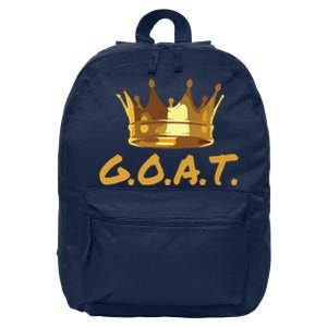 Greatest Of All Time GOAT 16 in Basic Backpack