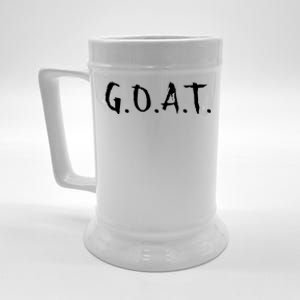 Greatest Of All Time GOAT Beer Stein