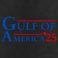 Gulf Of America 2025 7 Panel Mesh Trucker Snapback Hat