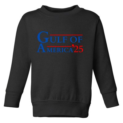 Gulf Of America 2025 Toddler Sweatshirt