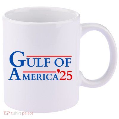Gulf Of America 2025 11oz C Handle Ceramic Mug