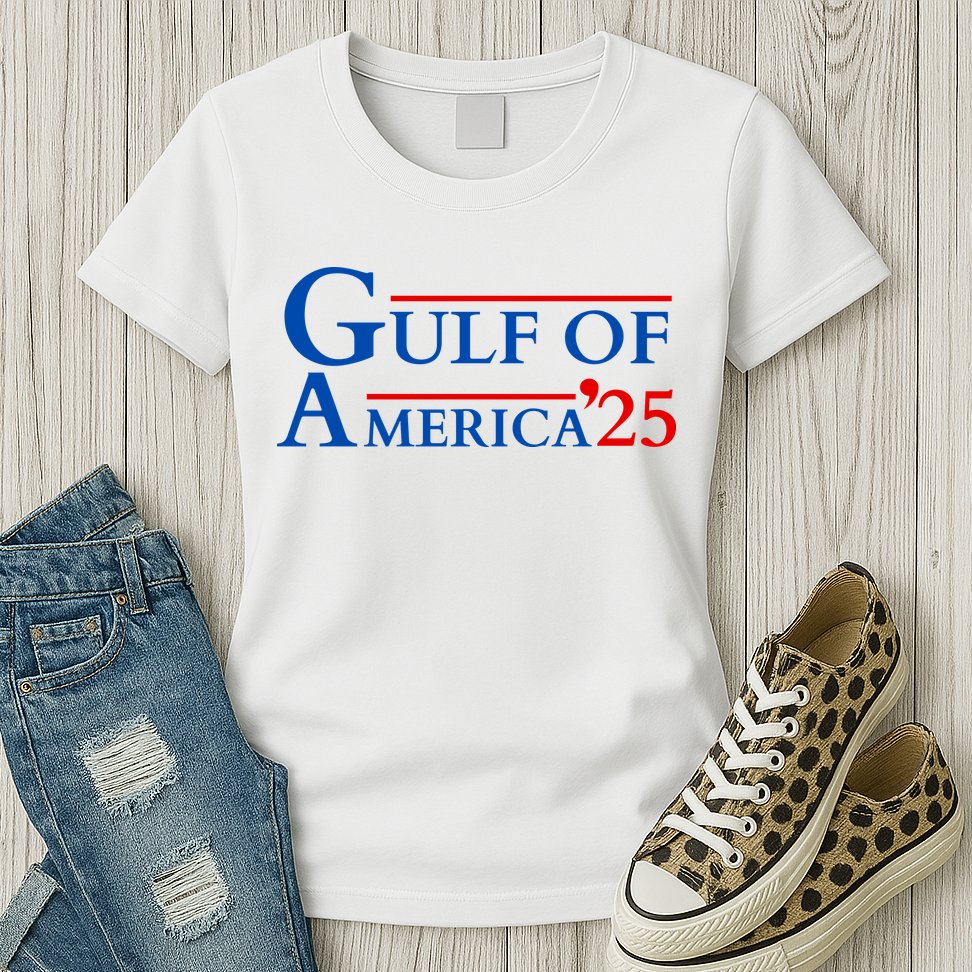 Gulf Of America 2025 Womens T-Shirt