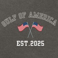 Gulf Of America Patriotic Cotton Canvas Backpack