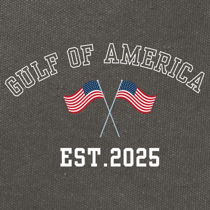 Gulf Of America Patriotic Cotton Canvas Backpack
