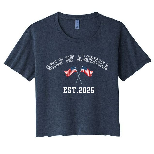 Gulf Of America Patriotic Crop Top