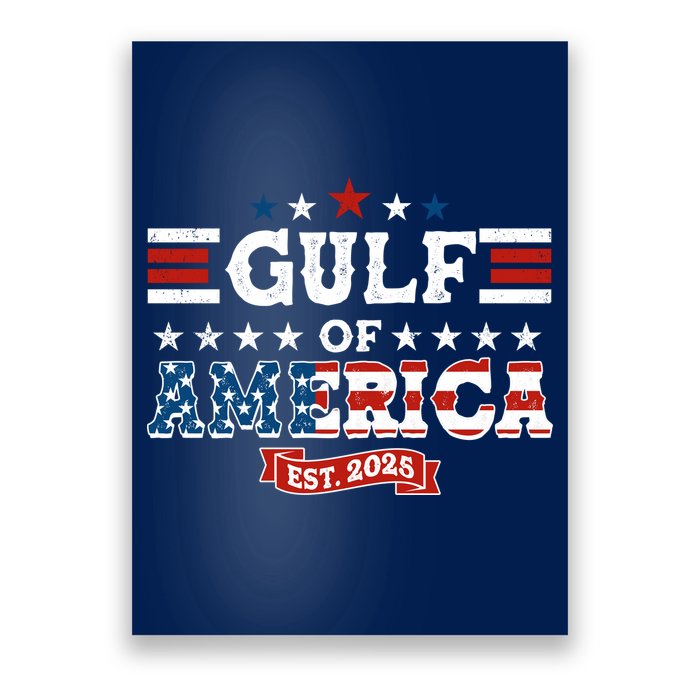 Gulf of America Est 2025 Poster
