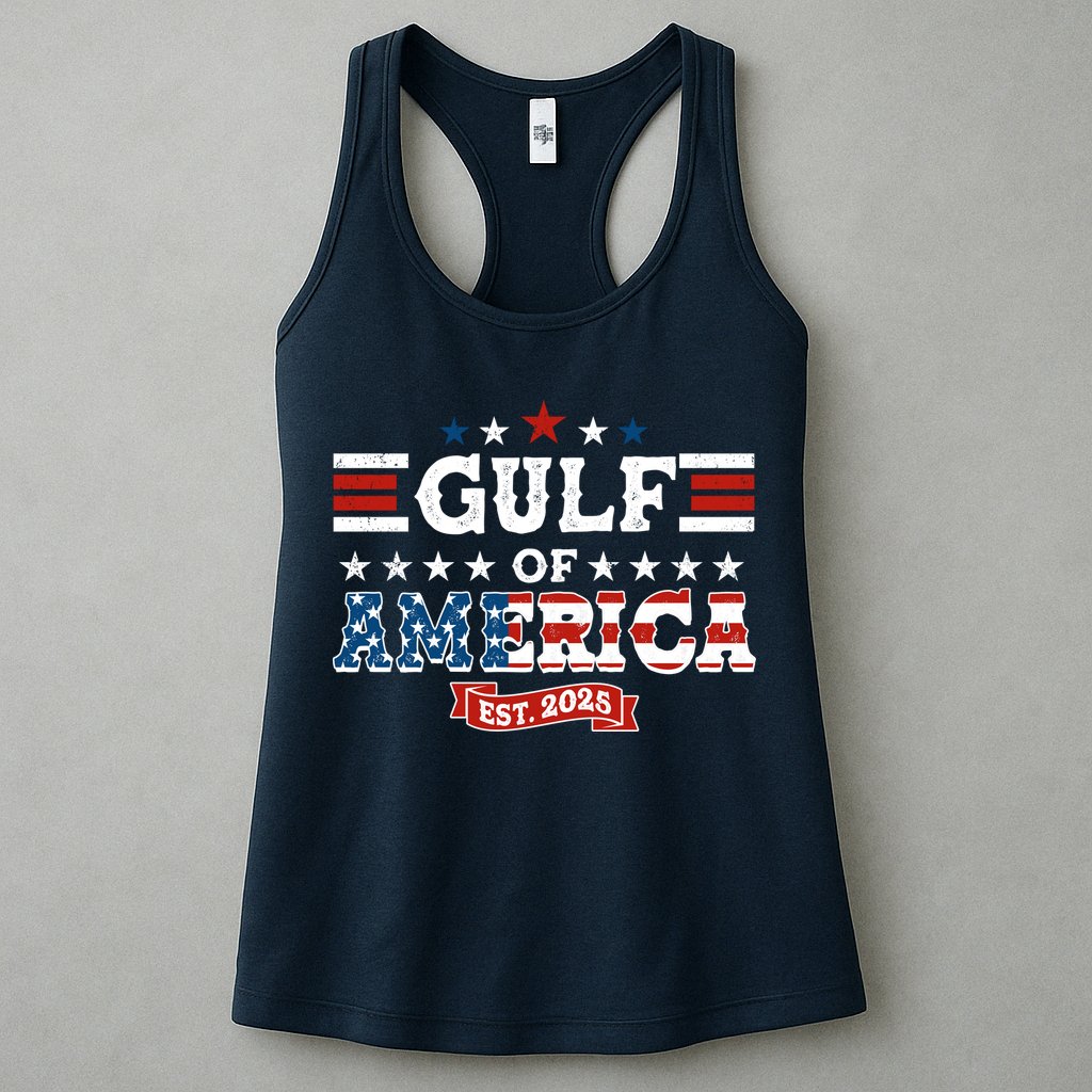 Gulf of America Est 2025 Womens Tank Top