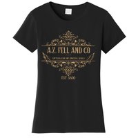 Good Omens A.Z. Fell And Co Antiquarian And Unusual Books Women's T-Shirt