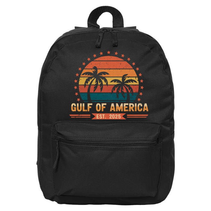 Gulf Of America Retro 16 in Basic Backpack