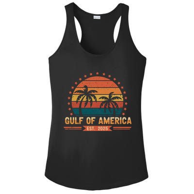 Gulf Of America Retro Ladies PosiCharge Competitor Racerback Tank