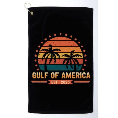 Gulf Of America Retro Golf Towel