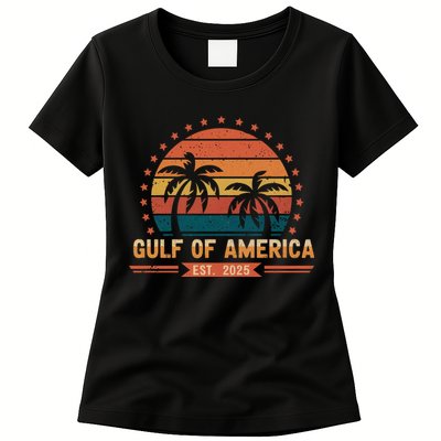 Gulf Of America Retro Womens T-Shirt