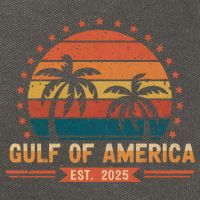 Gulf Of America Retro Cotton Canvas Backpack